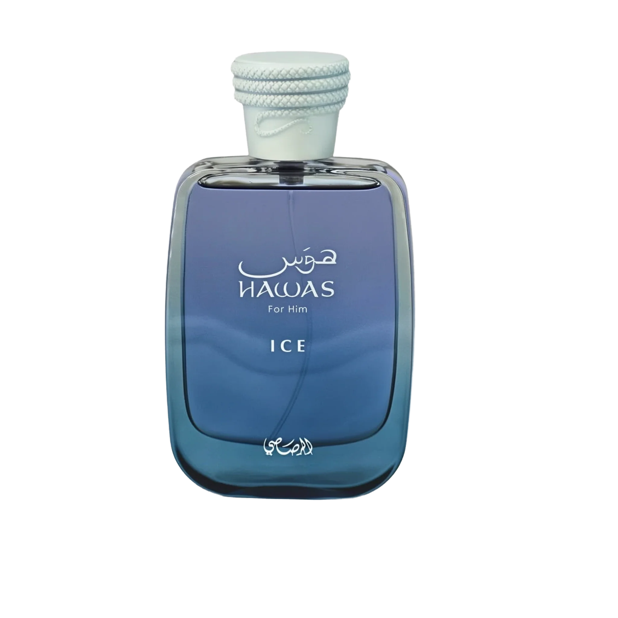Rasasi Hawas Ice perfume bottle