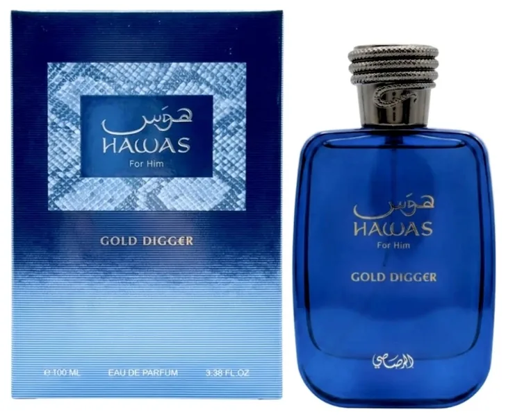 Rasasi Hawas Gold Digger EDP — 100ml